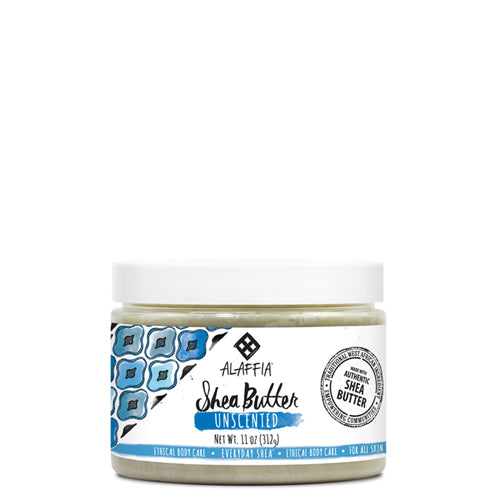 ALAFFIA Fair Trade Shea Butter-Unscented 11oz