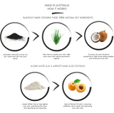 Blackout Activated Charcoal & Coconut Mask - 50g