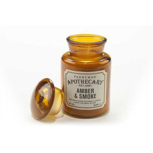 PADDYWAX Apothecary Candle Amber & Smoke 8oz