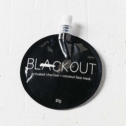 Blackout Activated Charcoal & Coconut Mask - 50g