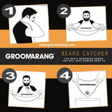 Groomarang Beard Catcher - Less Mess, Better Beard