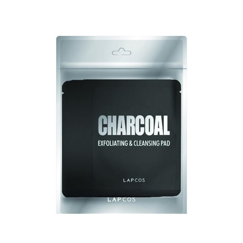 LAPCOS Charcoal Exfoliating & Cleansing Pad 5-Pack