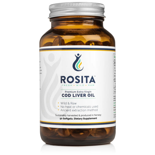 Rosita Extra Virgin Cod Liver Oil - Softgels