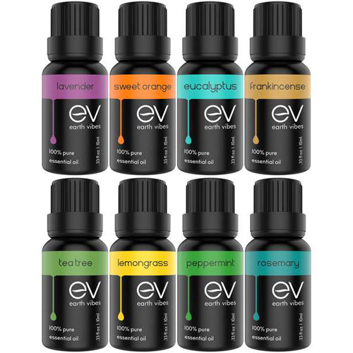 earth vibes Aromatherapy Top 8 Essential Oils Set – OliviaBeauty