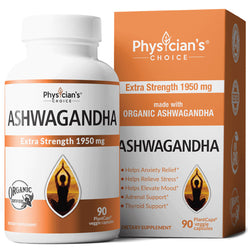 Physician's Choice Organic Ashwagandha 90caps