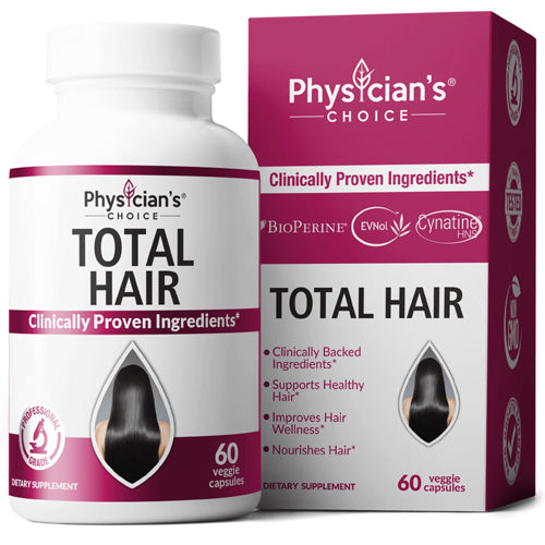 Physician's Choice Hair Growth Vitamin Supplement 60caps