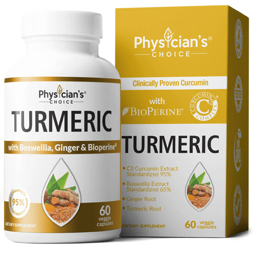 Physician's Choice Turmeric Curcumin 60caps