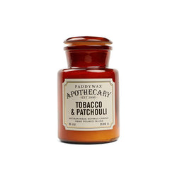PADDYWAX Apothecary Candle Tobacco & Patchouli 8oz