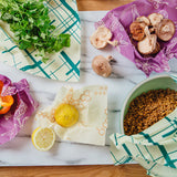 BEE'S WRAP Variety Pack (2 Small, 2 Medium, 2 Large, 1 Bread)