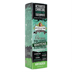 MY MAGIC MUD Activated Charcoal Toothpaste for Whitening - Wintergreen