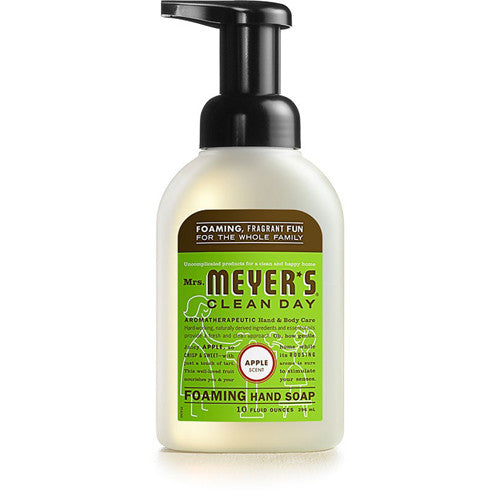 Mrs Meyer's Foaming Hand Soap Apple 10oz