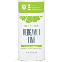 Schmidt's Deodorant Bergamot + Lime 3.25oz