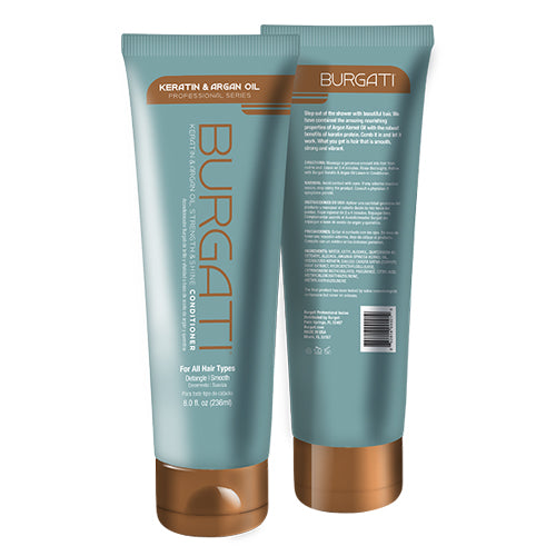 Burgati Argan Oil & Keratin Conditioner 8oz