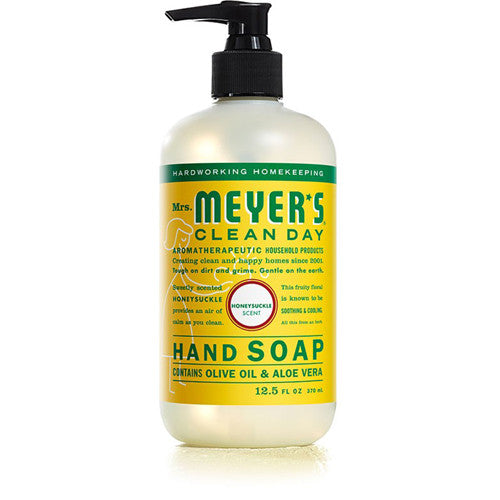 Mrs Meyer's Liquid Hand Soap Honeysuckle 12.5oz